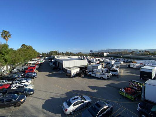 Dealership from above