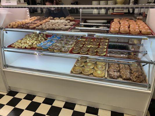 Donuts on display!