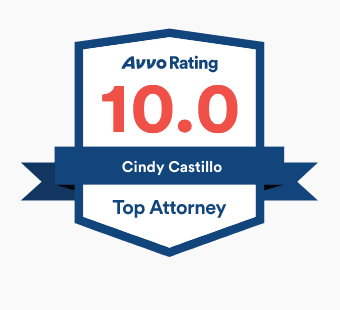 AVVO 10 rating Cindy Castillo of Castillo Law Phoenix AZ