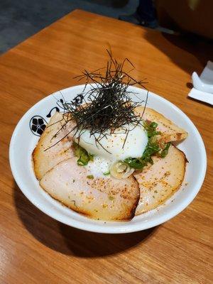 Chashu Rice Bowl (Sous Vide Pork Belly)