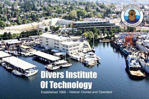 Helicopter Shot of DIT's Campus on Lake Union