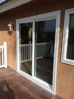 Sliding door replacement