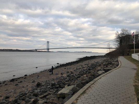 Across the street Day view of Verrazano