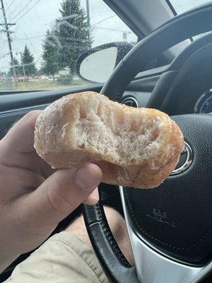 "Blueberry" donut