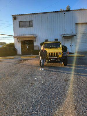 my wife and our jeep