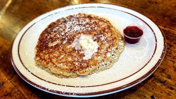 Oatmeal pancake, so good..