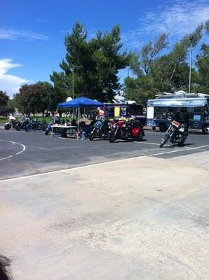 Vendors at the Quartz Hill 1st Annual Jazz Festival