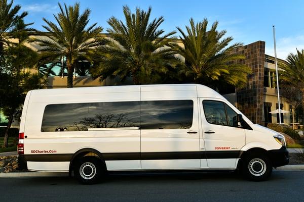 2015 Mercedes Sprinter - 10-15 passengers - BENZ