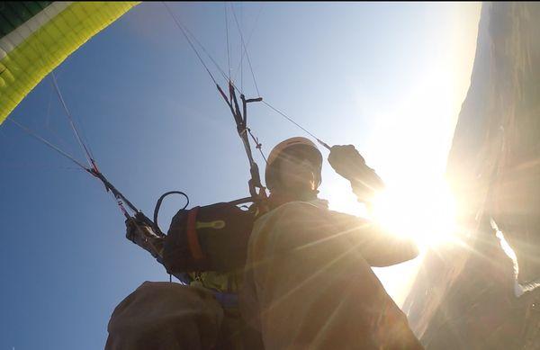 Magical sunset flights. Such smooth air!