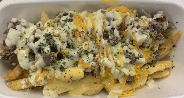 Philly steak fries.