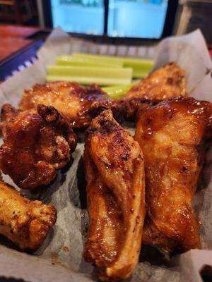 Wings with Whiskey Sauce