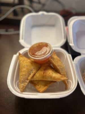 Crab Rangoon'