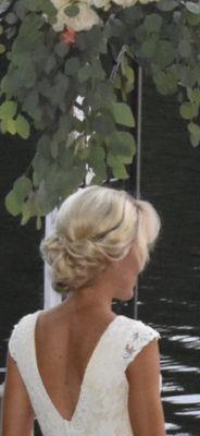 Hair back view