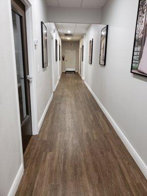 Hallway to the back