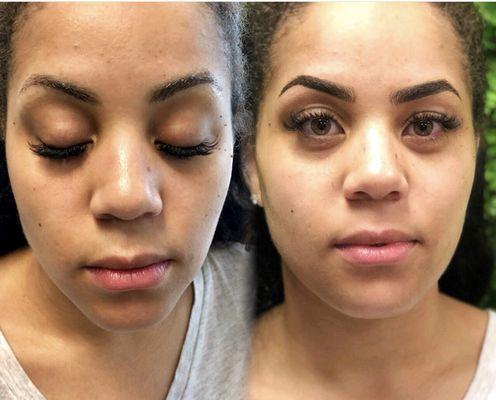 Paintistry combo brow (microblading and microshading)