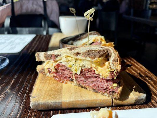 Their award winning pastrami reuben sandwich!