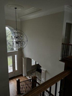 Entry way chandelier