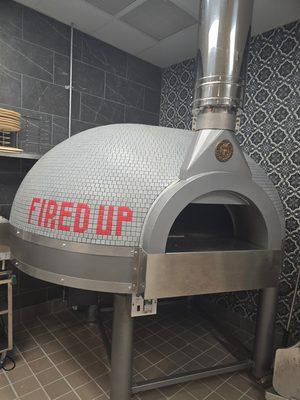 Our pizza oven