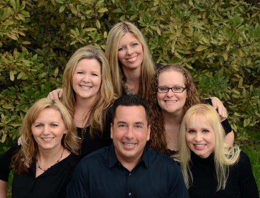 Meet our team! 
Larisa, Teri, Audra, Patricia, Jennifer, and Dr. Felahy