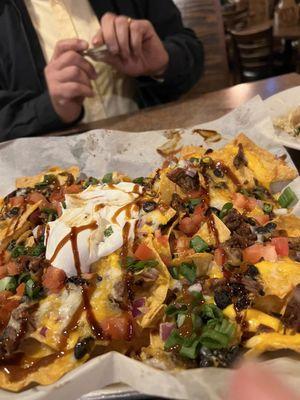 Brisket nachos