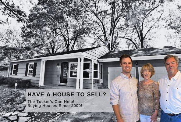 Meet the team - Scott, Kim & Don Tucker, we buy houses in Kansas City and across the entire metro.