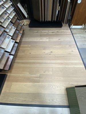 New in stock pecan hardwood.