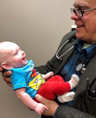 Lindenhurst Family Practice welcomes our newest patient! What a darn tootin' cutie pie! #familymedicine #familypractice #patientappreciation