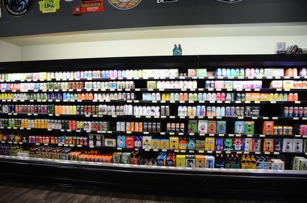 We have one of the largest selections of Craft Beers you will find anywhere!