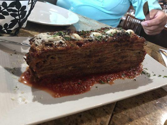 The lasagna appy.... amazing!!