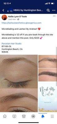 Microblading Special