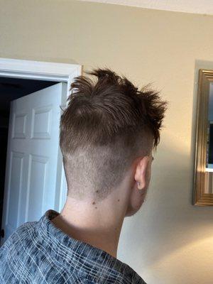 Side back of head