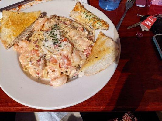 Shrimp scallopini