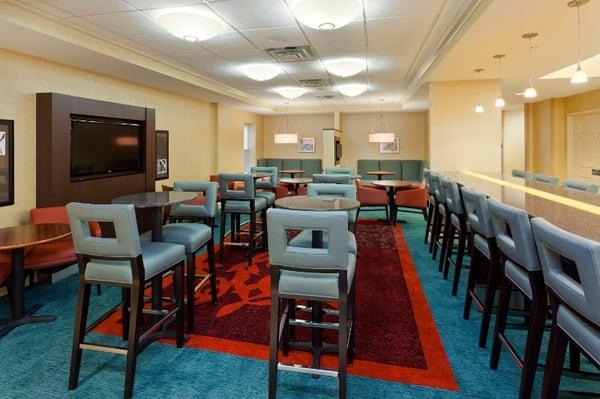 The Lobby Lounge is the perfect place to get some work done as you sip on some coffee and utilize the free WiFi.