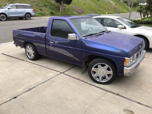 This is the truck they repaired and Smog Check