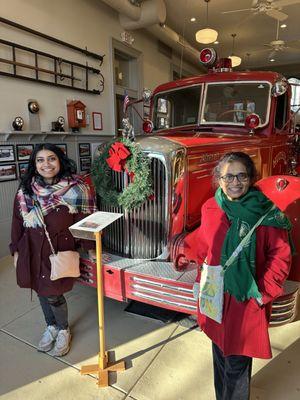 Historical fire truck