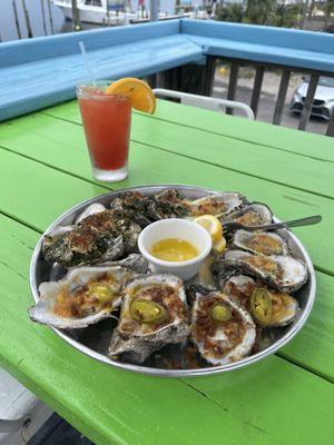 Baked Oyster Platters