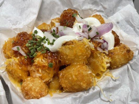 Loaded tots.