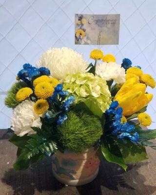 Baby Boy Designer Choice arrangement