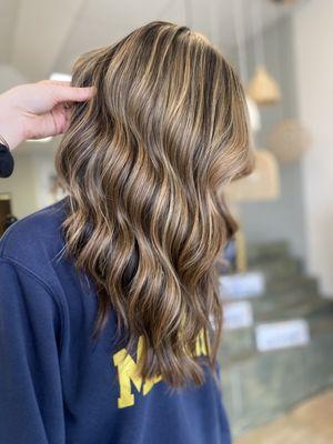 Brown/Blonde balayage