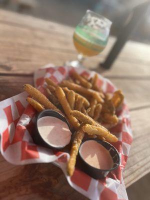 Fried pickles