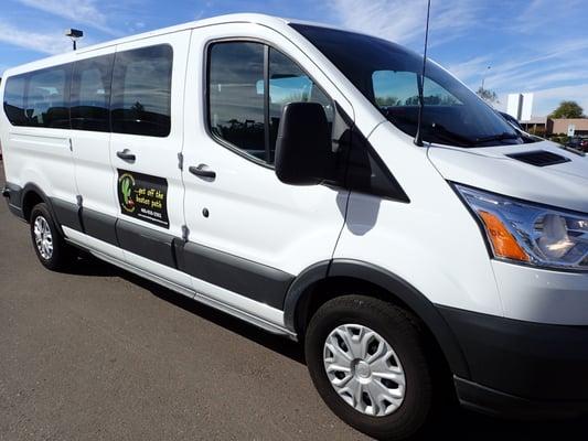 Arizona Hiking Adventures transport van