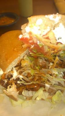 This torta was delicious, I couldn't get enough of the pastor, and the all the veggies were fresh and crisp.