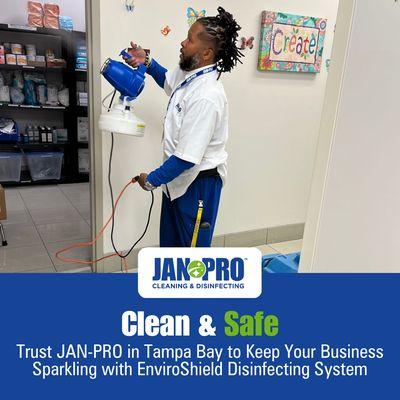 Discover clean & safe spaces with JAN-PRO Cleaning and Disinfecting in Tampa  Meticulous cleaning, sparkling surfaces, and top-notch service