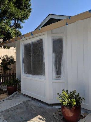 Before & After Exterior Painting in Santa Rosa, CA