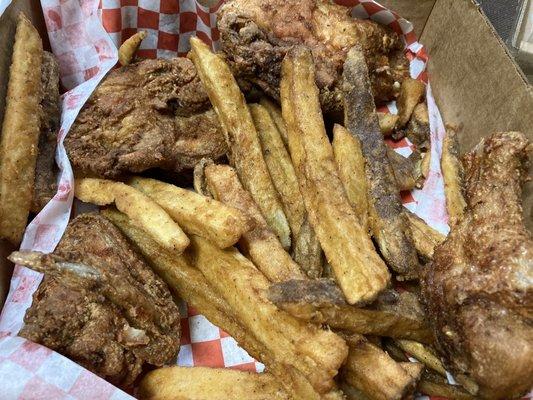 4-Piece Chicken and Potato Logs