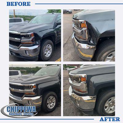 Collision Repair Before/After