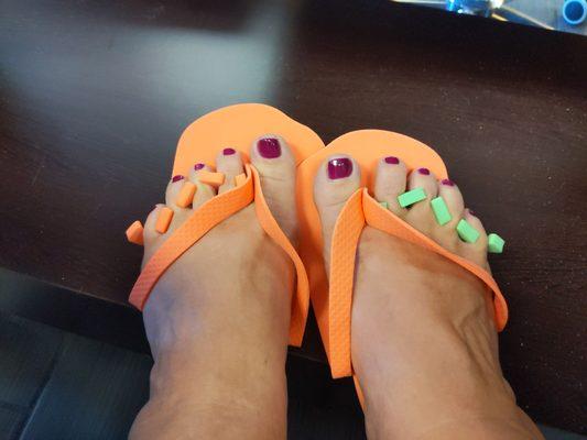 Pretty toes!