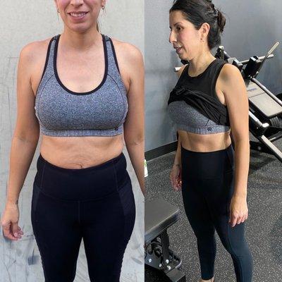 Trainer: Danielle  Instagram for more transformations & work: @mari.Daniella