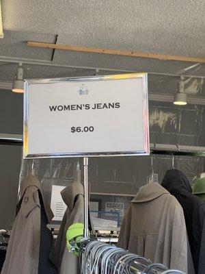 Tons of designer jeans, some new with tags. What a steal!