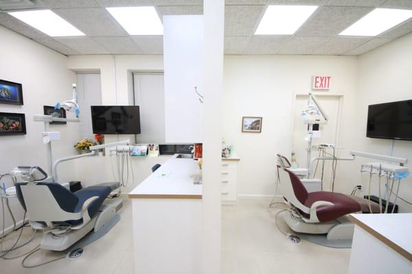 New high-tech state-of-the-art beautiful and clean treatment areas